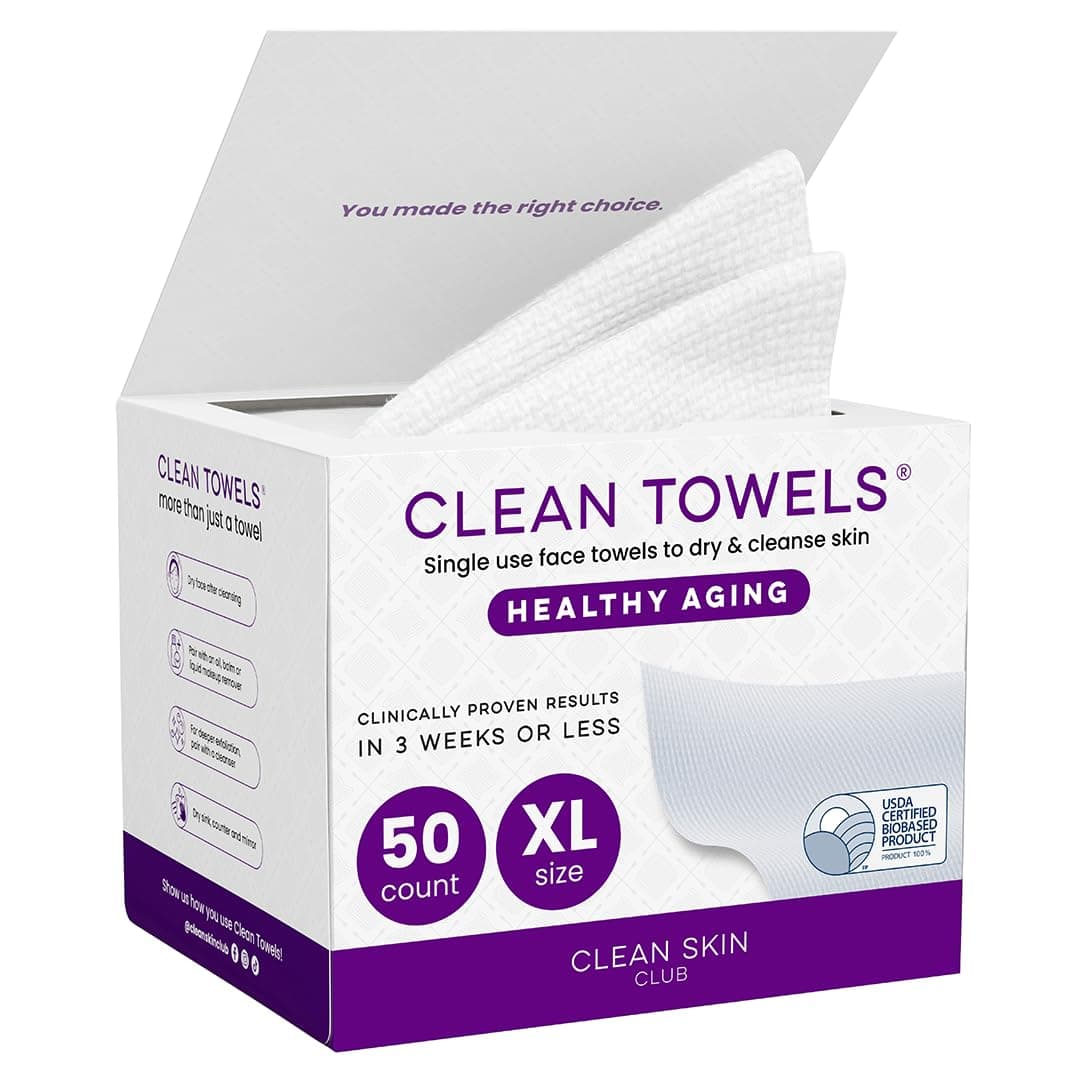 CLEAN SKIN CLUB Healthy Aging Clean Towels XL