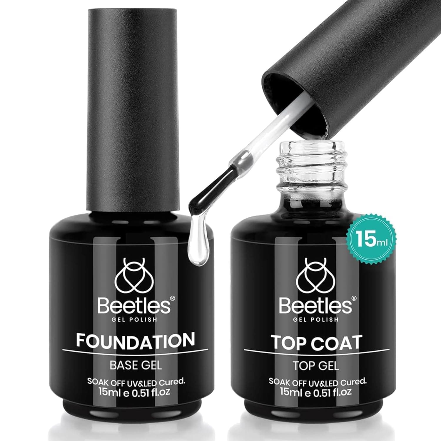 Beetles Gel Top & Base Coat Set